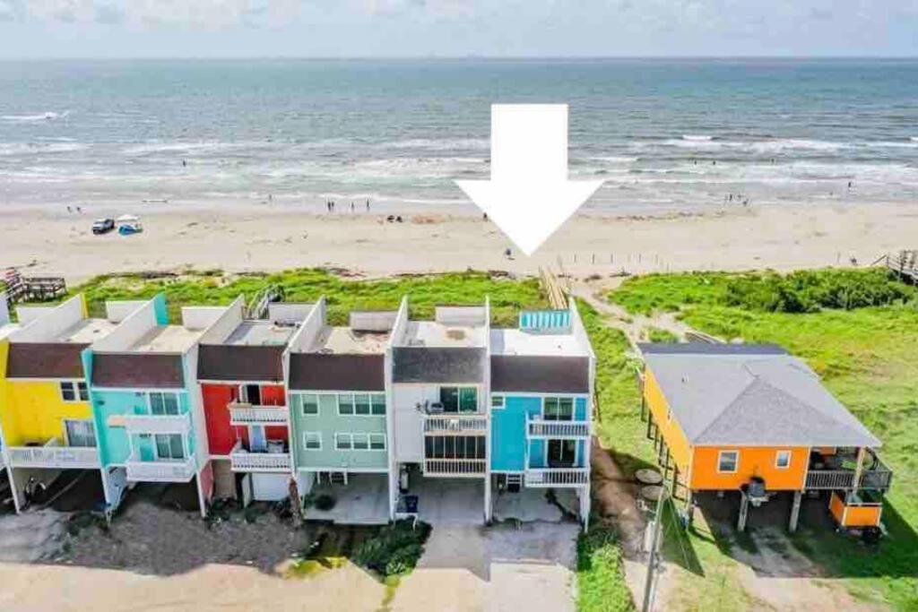 Beachfront Retreat! 3 Steps To Walkover! Surfside Beach Kültér fotó